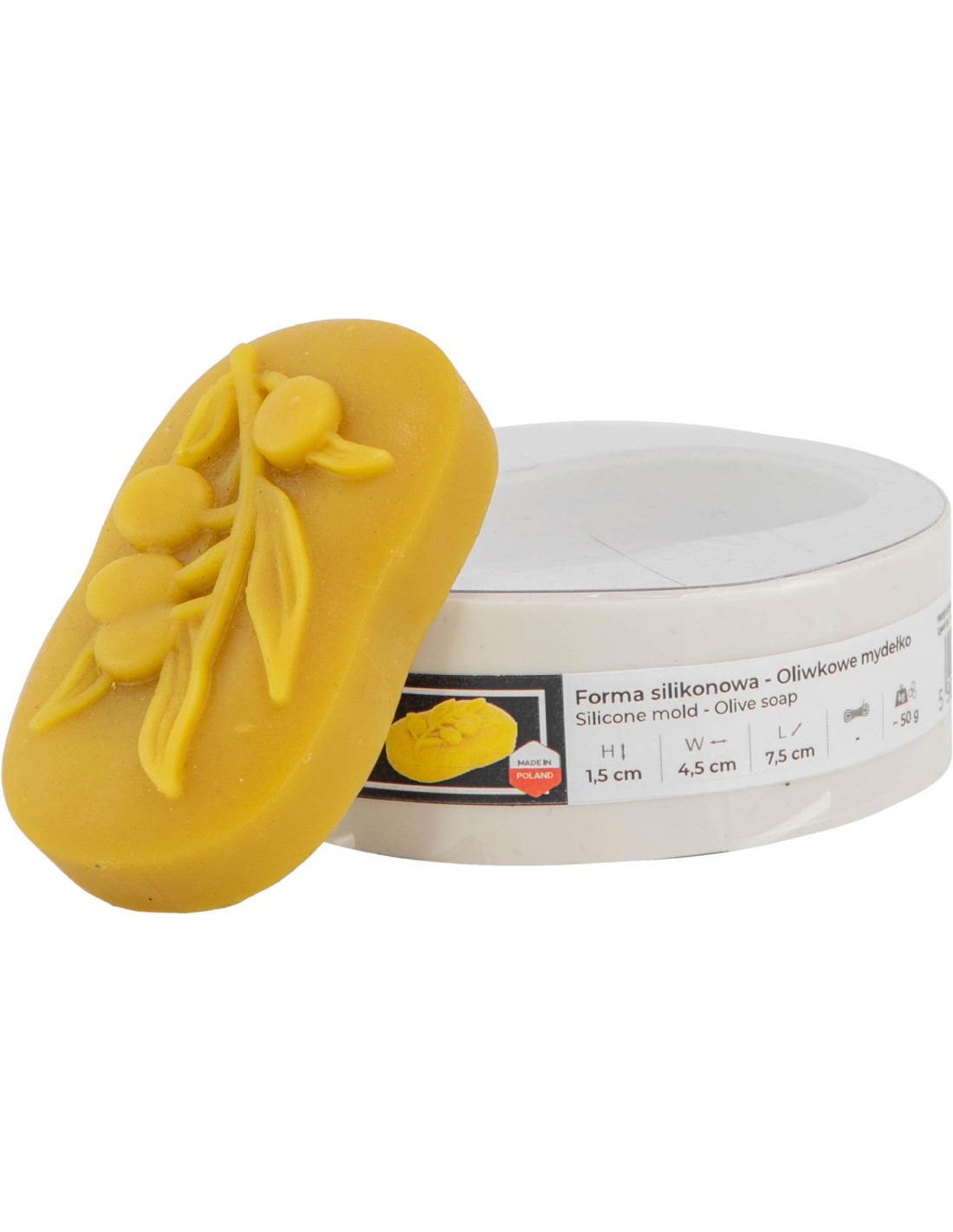 Silikonform – Olivenseife FS601