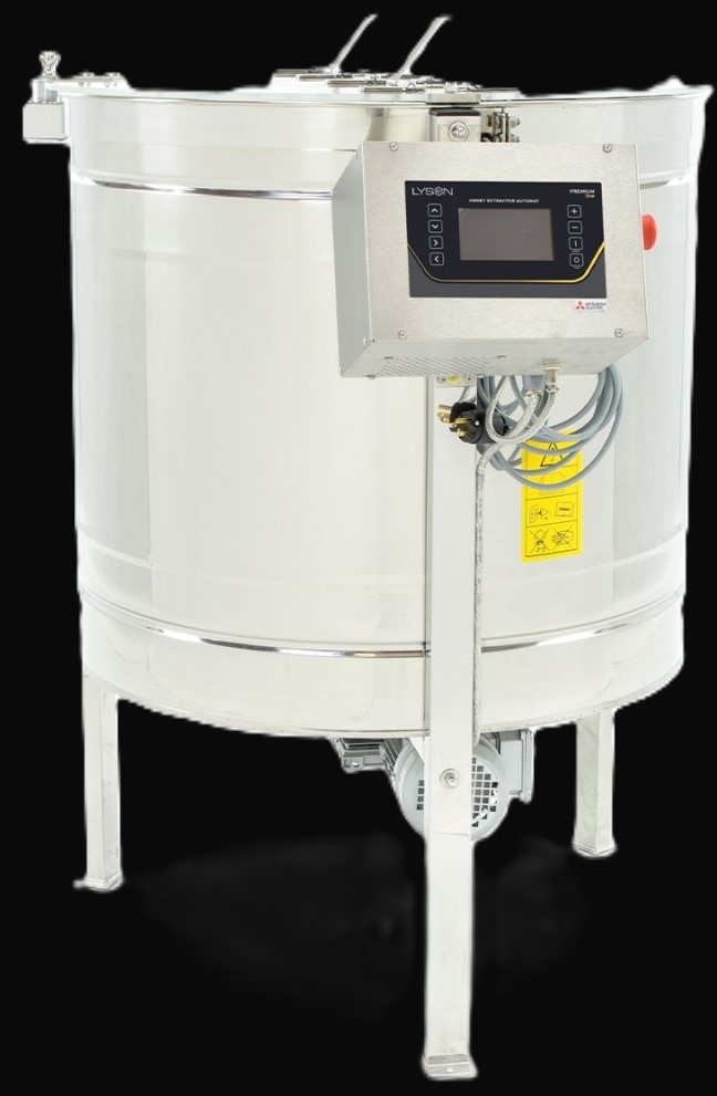 6 Waben Selbstwendeschleuder Langstroth/Zander230 V Vollautomatik  80 cm, Premium line, original Lyson Artikel W205001_P