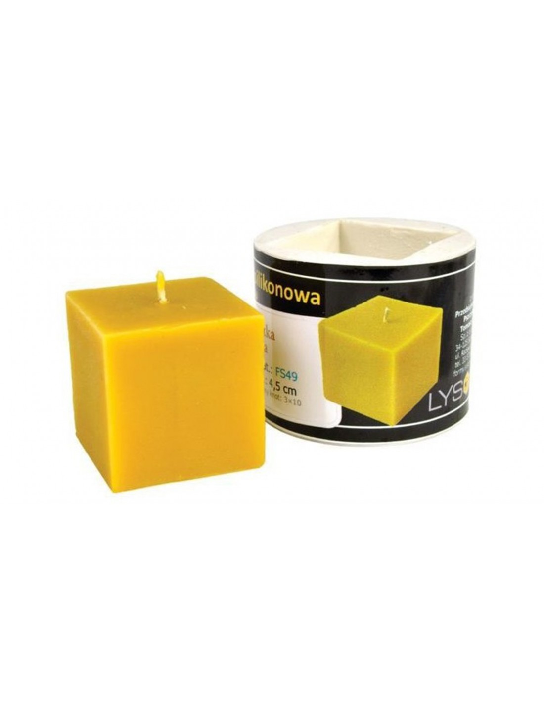 Silikonform Würfel FS49