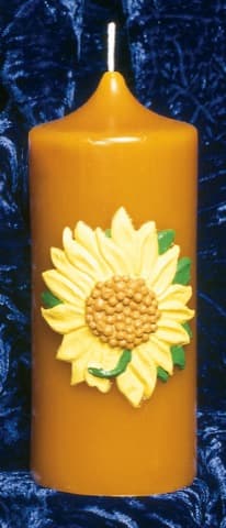 Kerzenform 906 Zierkerze Sonnenblume