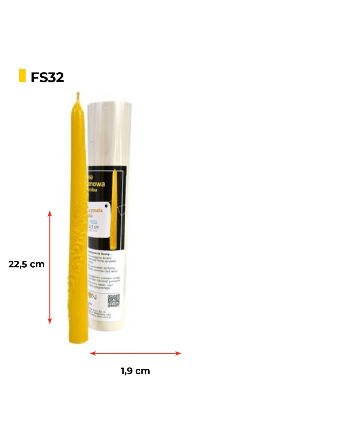 Silikonform Stabkerze FS32