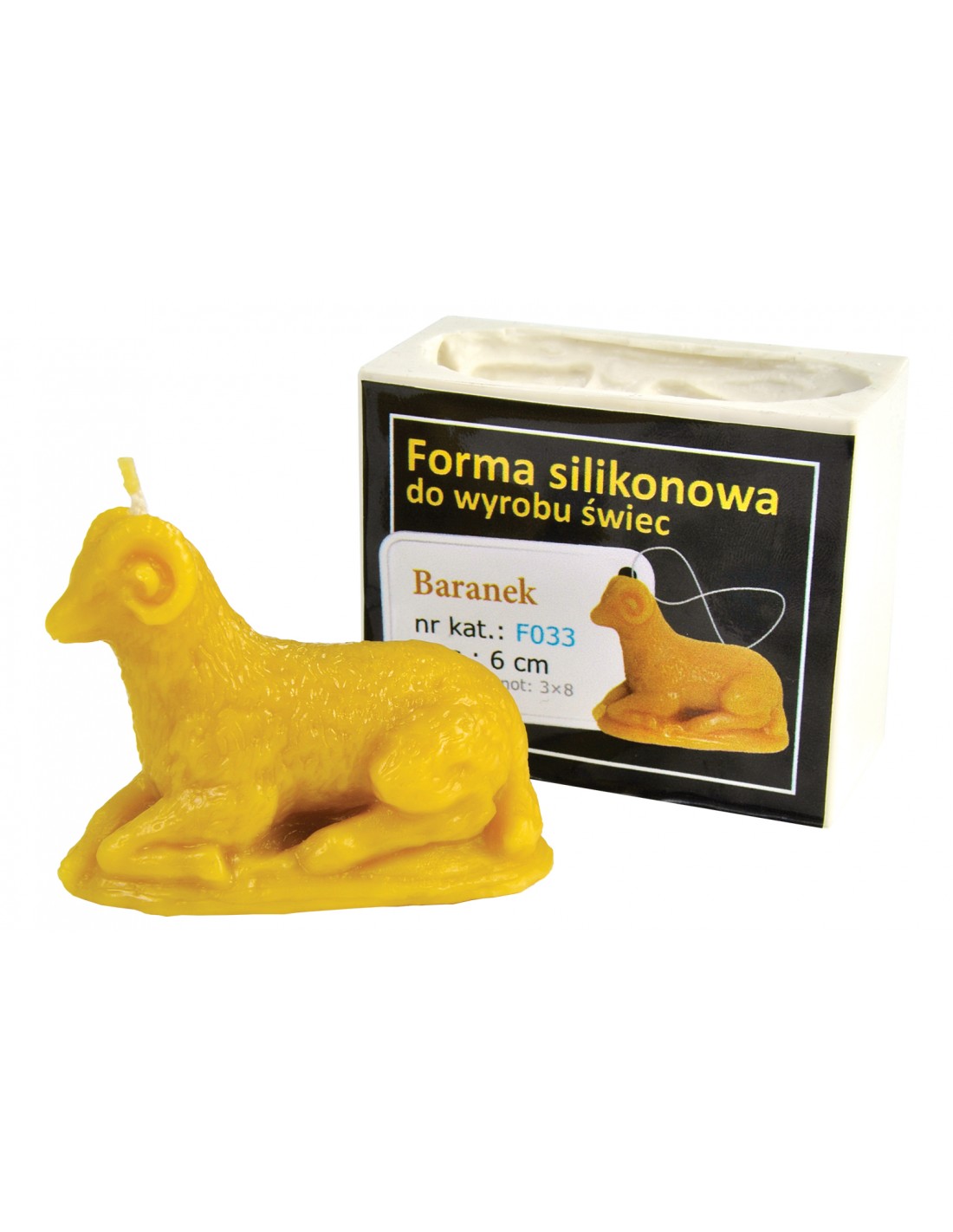 Silikonform Lamm F033