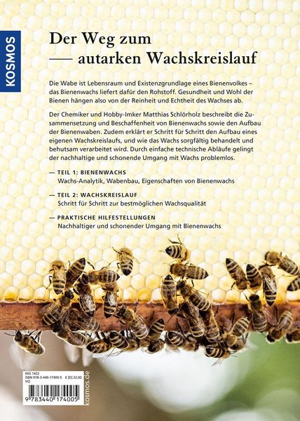 Bienenwachs & Wachskreislauf, M. Schlörholz, Kosmos Verlag