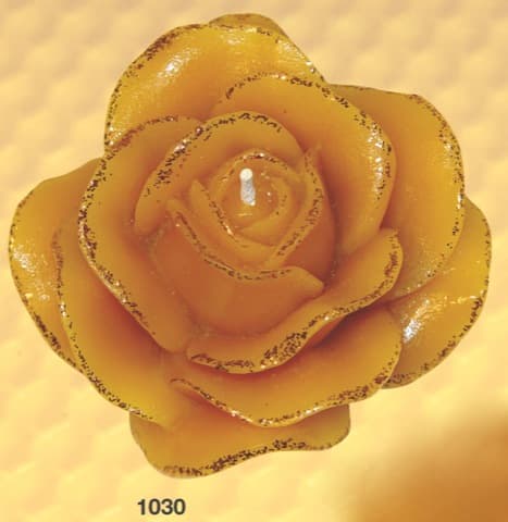 Kerzenform 1030 Große Rosenblüte