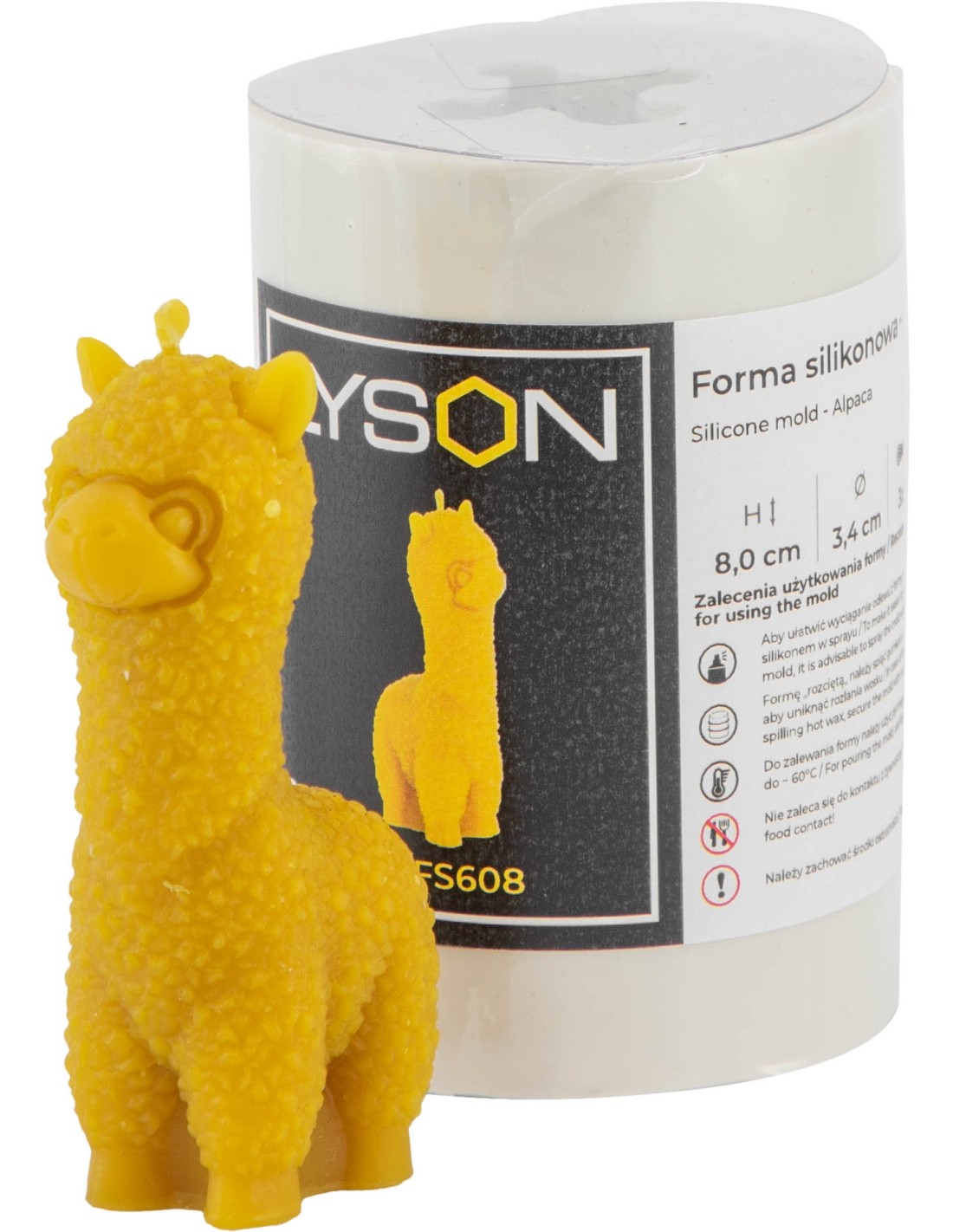 Silikonform – Alpaka FS608
