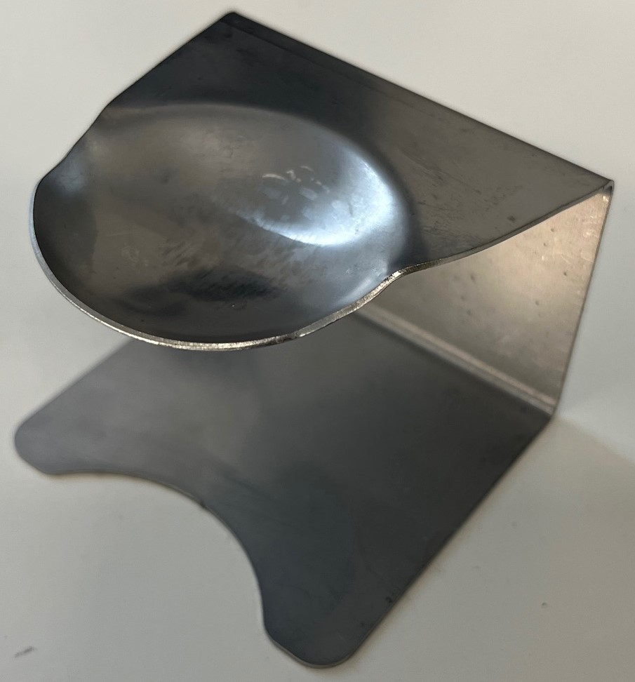 Stövchen Verdampfer offen, Oxalsäureverdampfer nach Dr. Liebig für Verdampfen mittels brennendemTeelicht, aus Edelstahl