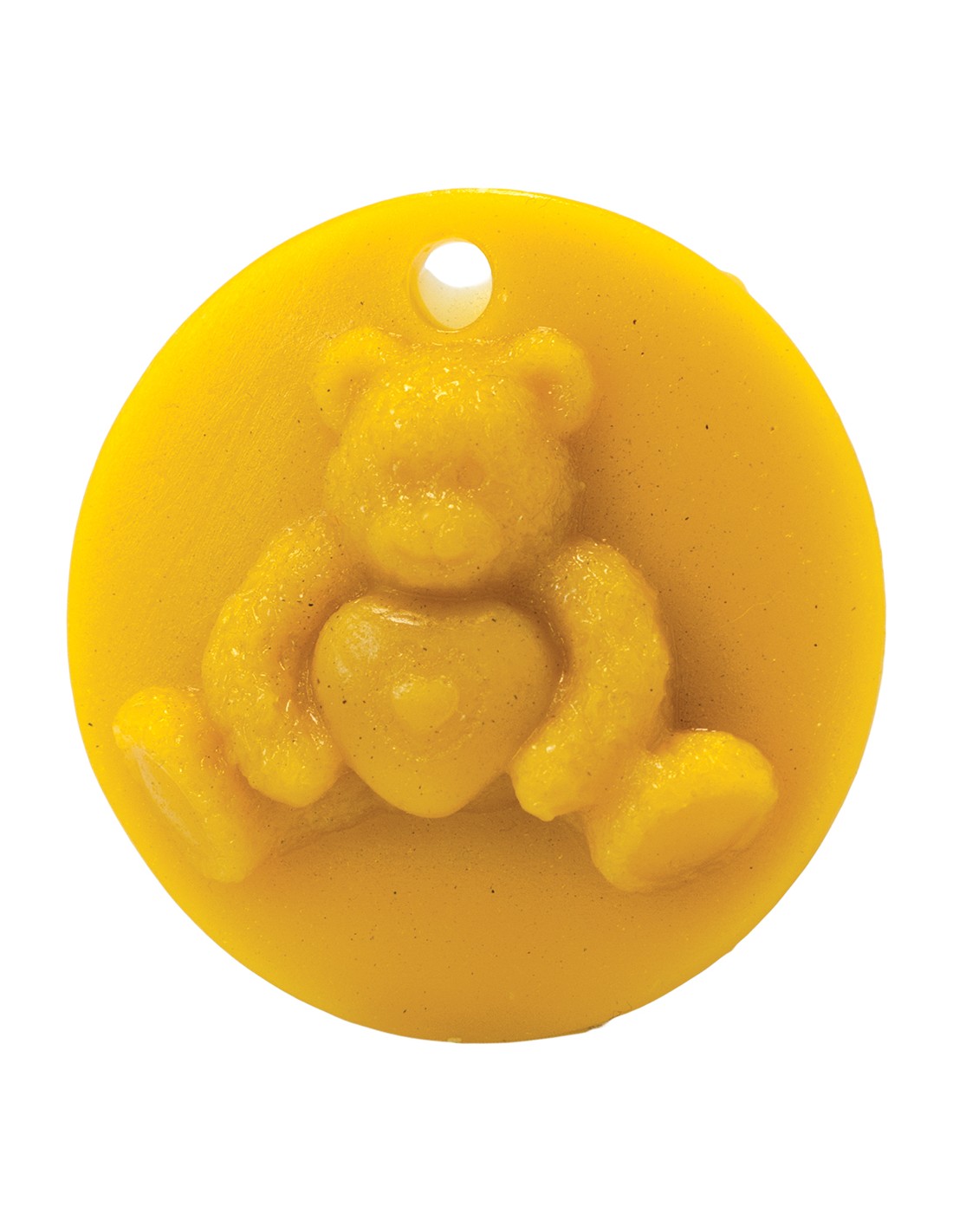 Silikonform - Teddybär mit Herz-Anhänger FS433