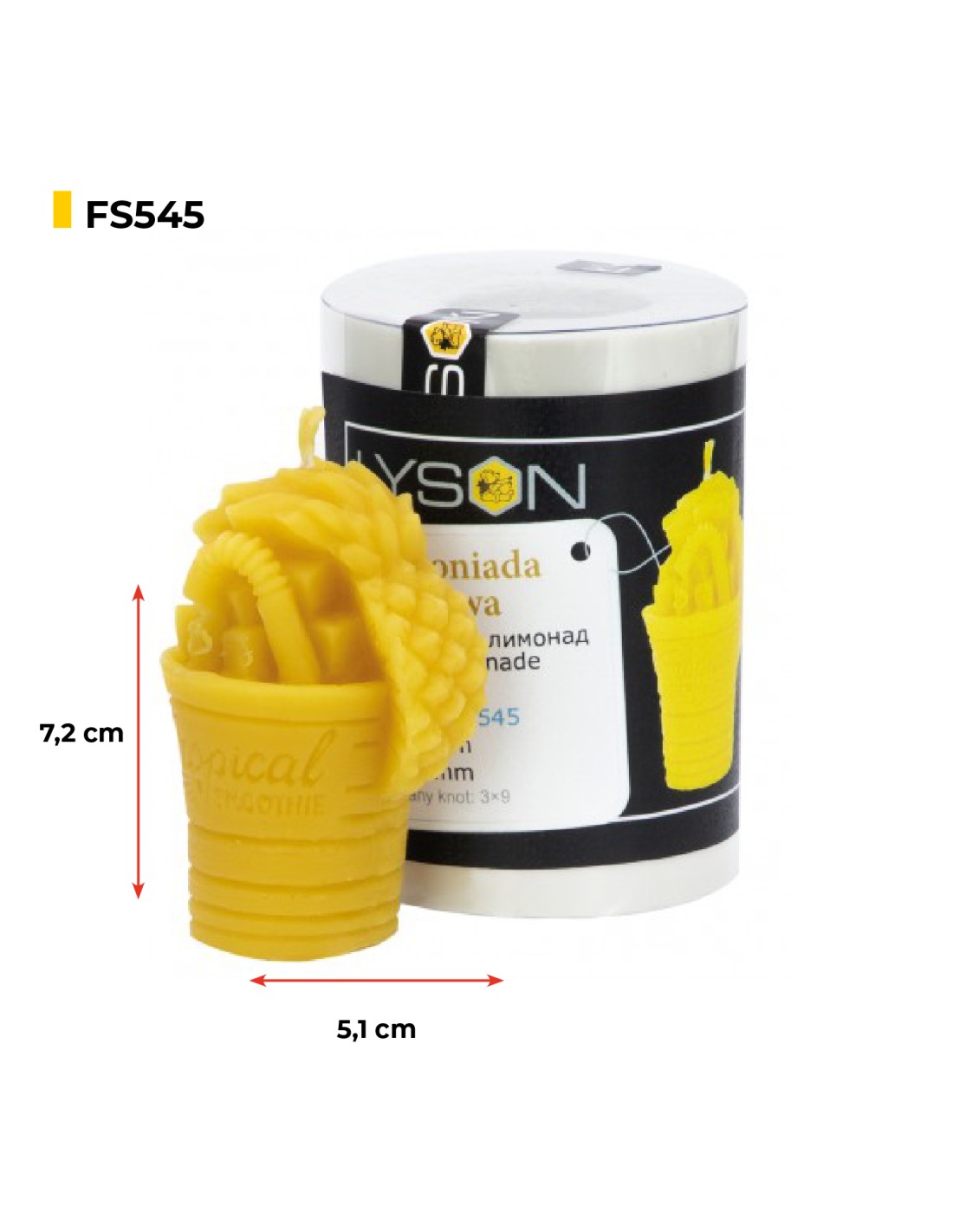 Silikonform - Fruchtlimonade FS545