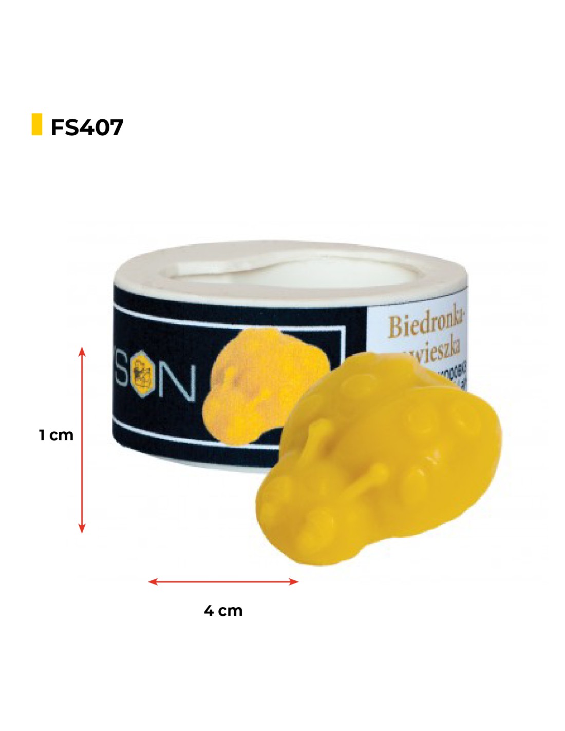 Silikonform - Marienkäfer Anhänger FS407