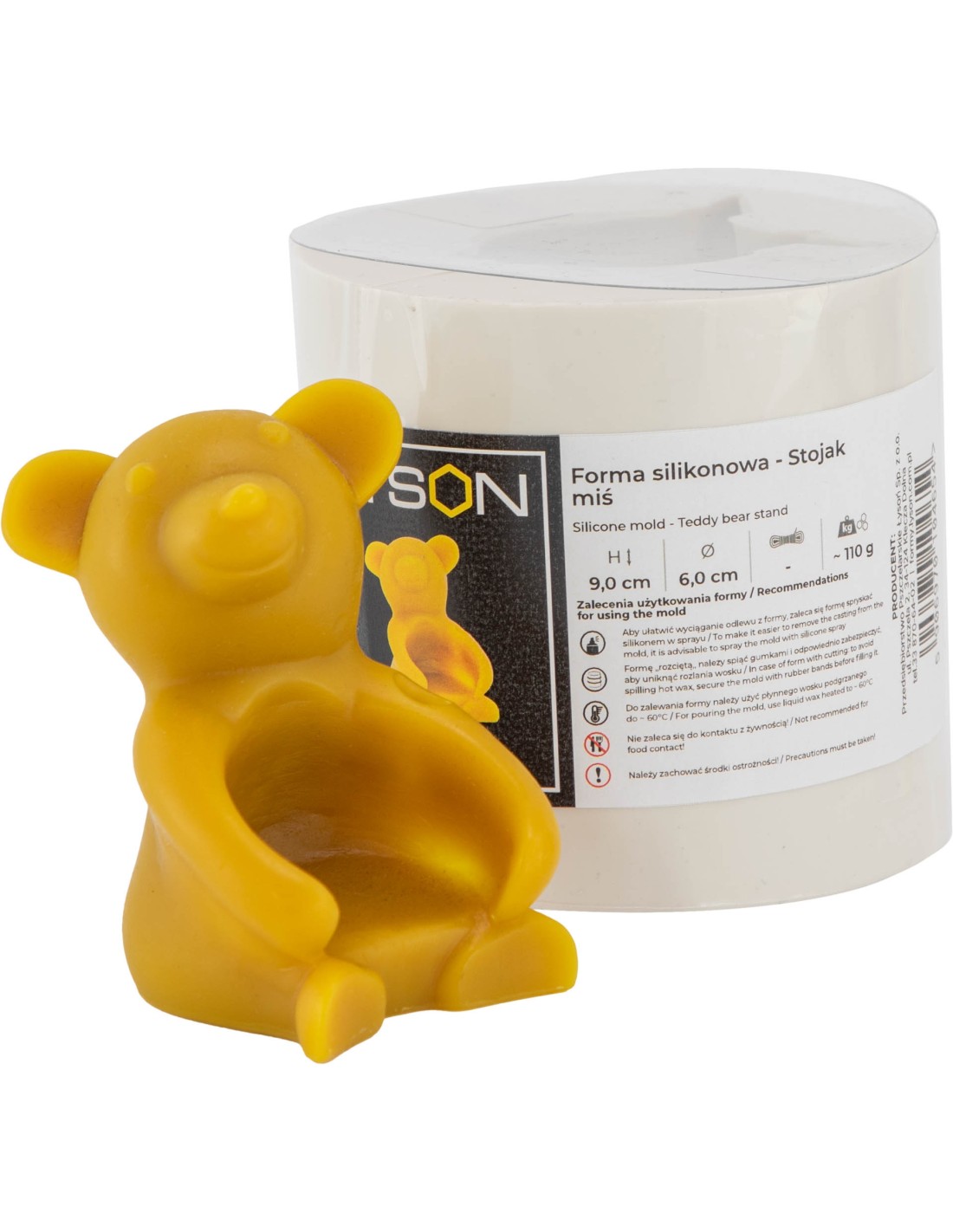 Silikonform – Bären-Ständer FS602