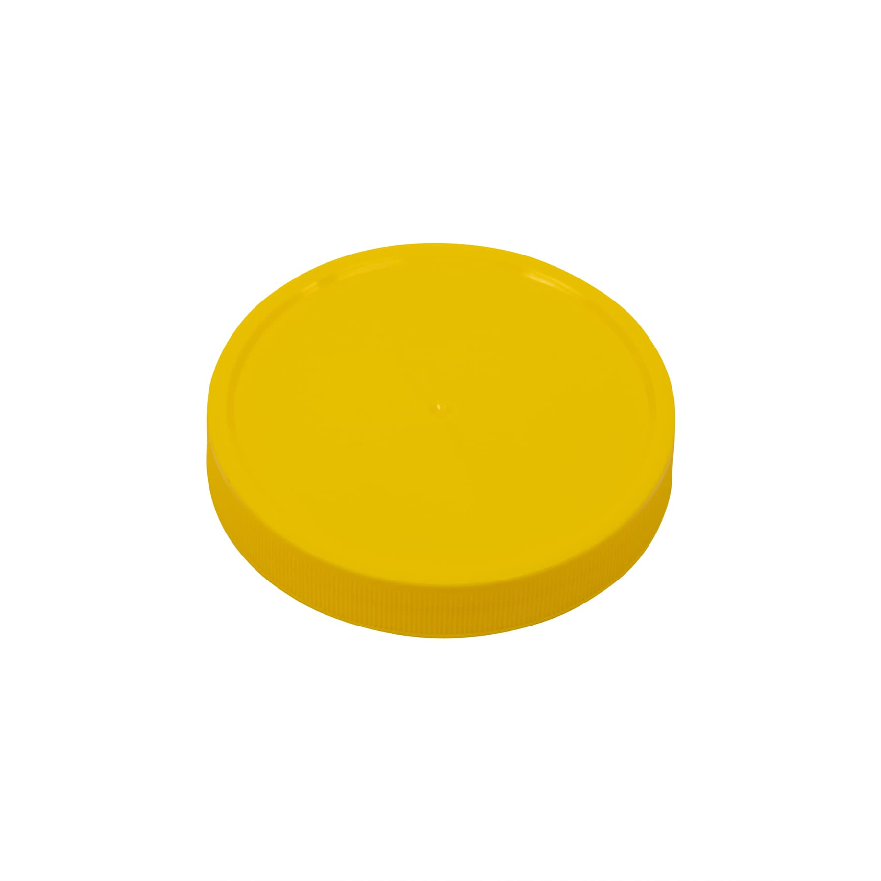 Schraubdeckel Kunststoff 80 mm, gelb