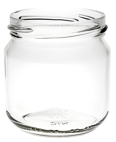 Rundglas "Puschkin" 250 g (212 ml), mit T0 Deckel gold 66mm in Karton nur Selbstabholung