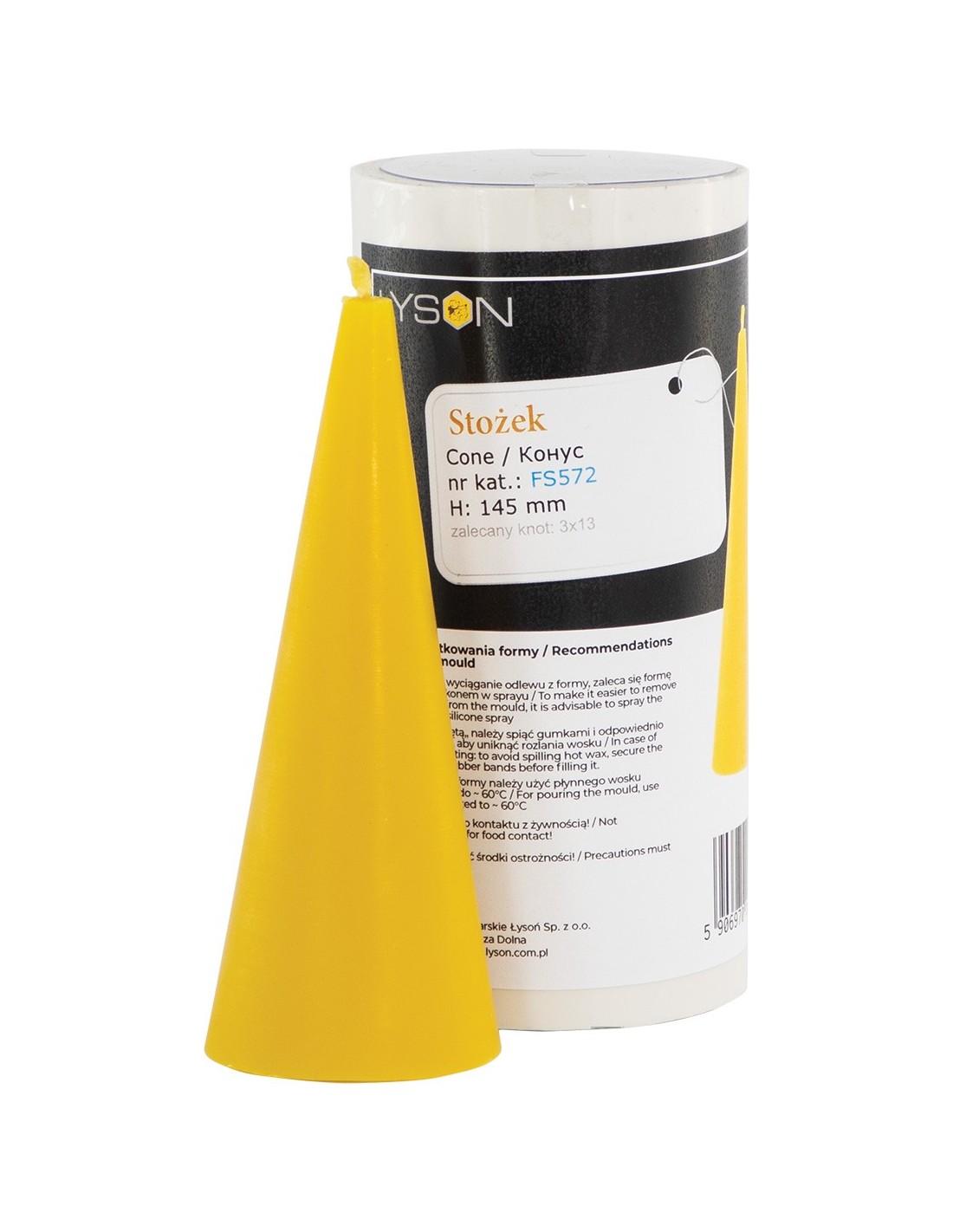 Silikonform - Kegelform FS572