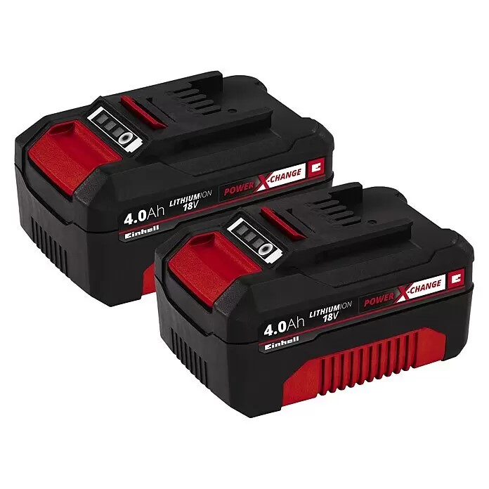 2 St. Einhell Akkus 4,0 Ah "Power X- change" paassend zu unserem Verdampfer InstantVap 18 V