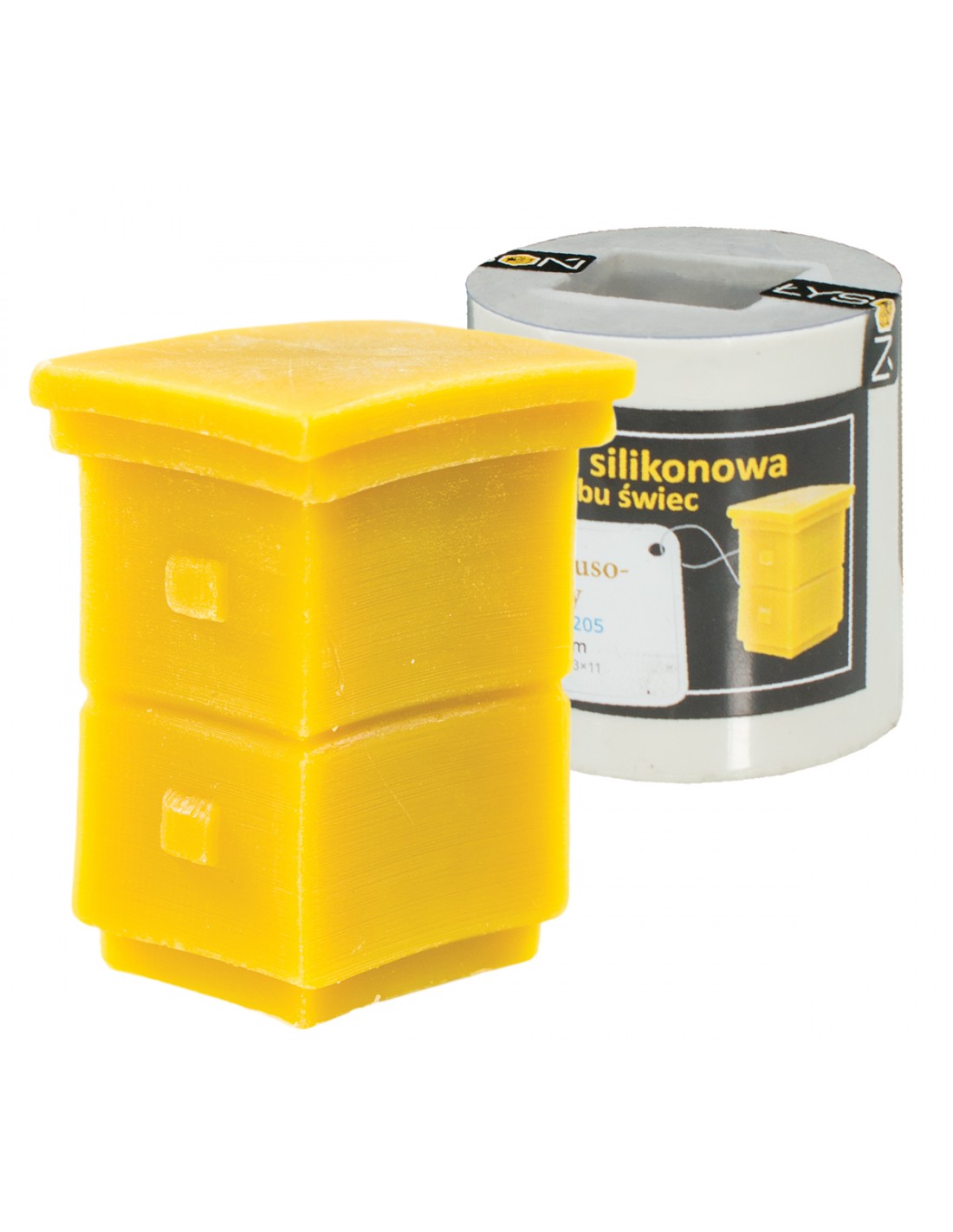 Silikonform Zargenbeute, klein  FS205