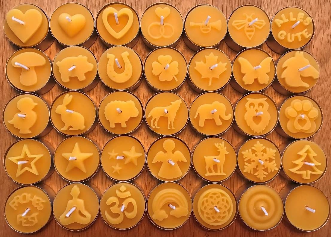 Teelichtform "Trompete"