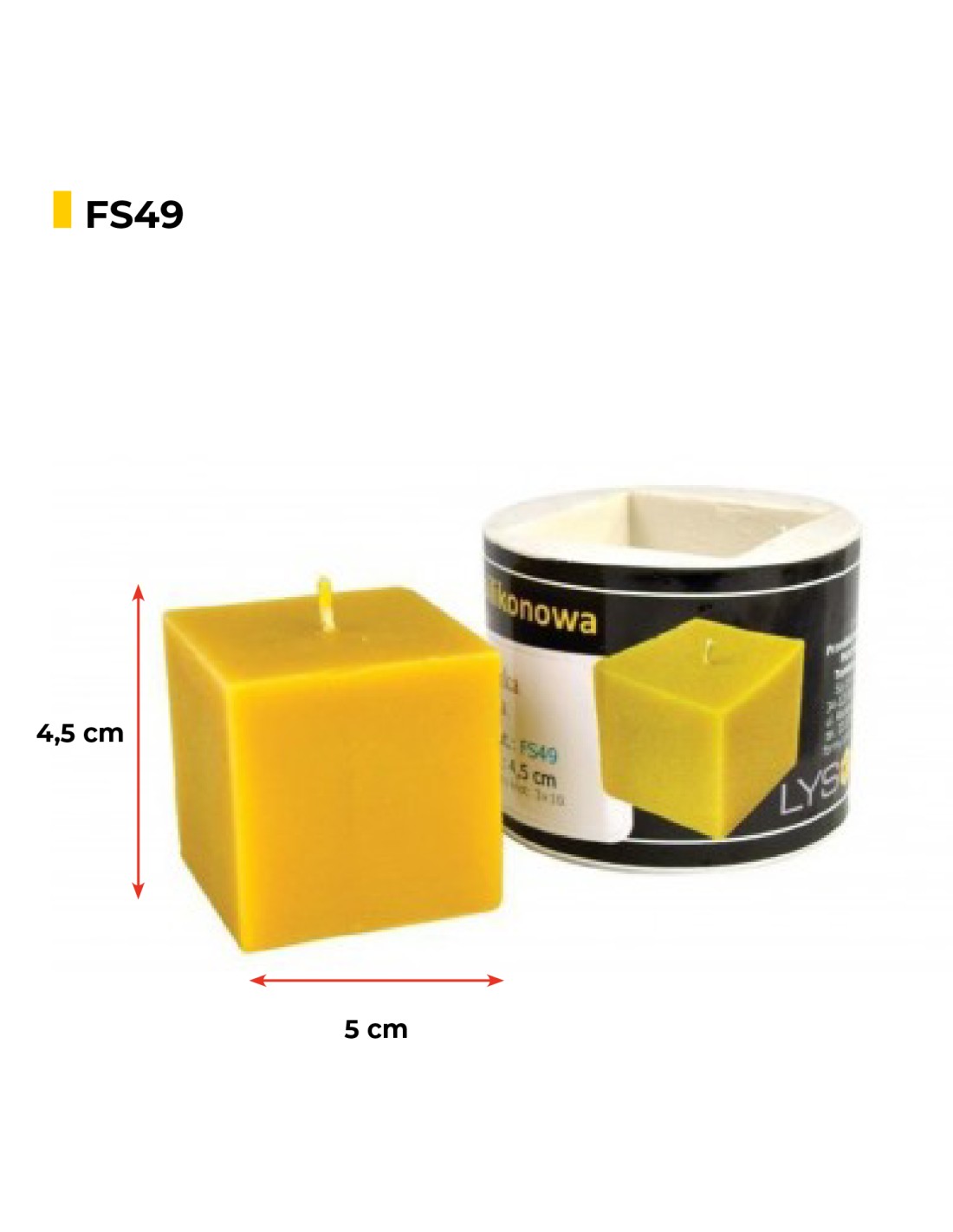 Silikonform Würfel FS49