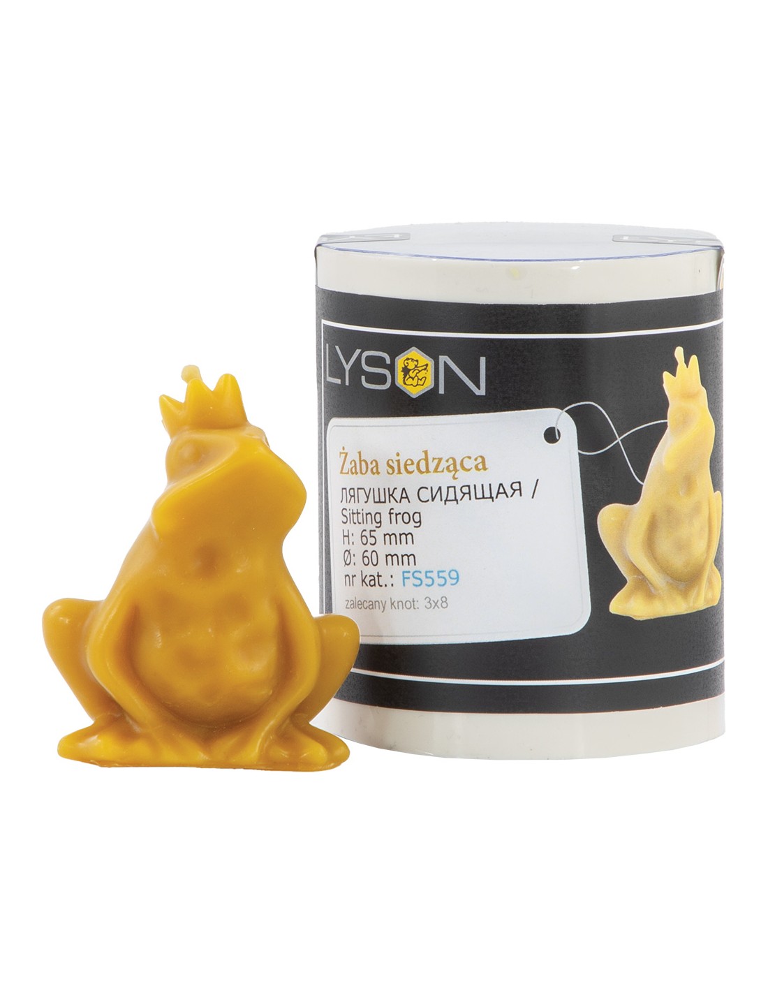Silikonform – Sitzender Frosch FS559