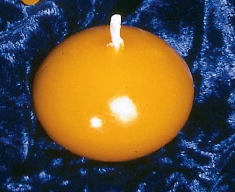 Kerzenform 778 Teelichtkerze, gerundete Form