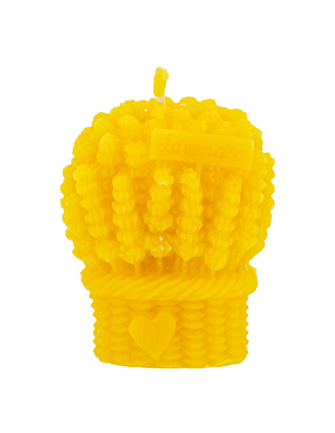 Silikonform - Korb mit Lavendel FS542
