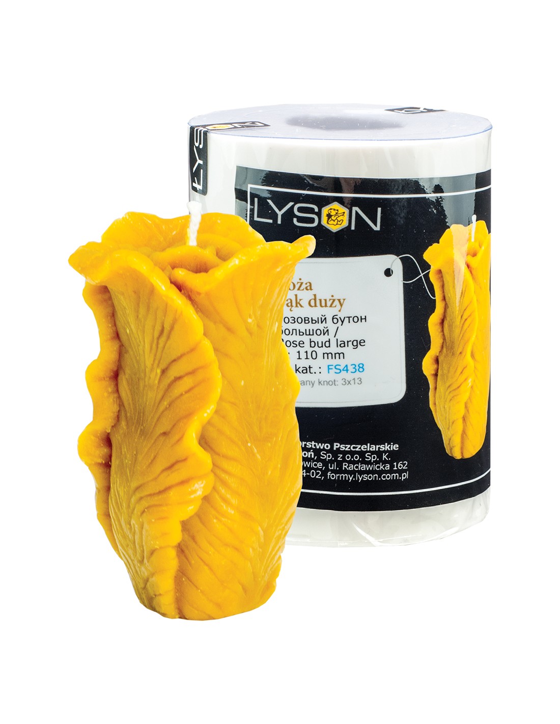 Silikonform - Rosenknospe - gross FS438