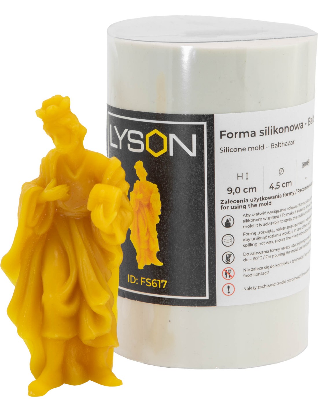 Silikonform - Balthazar FS617