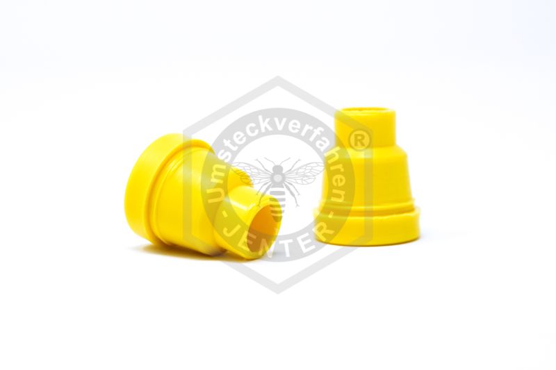 Jenter Zellenträger,  gelb und glatt 50 St.