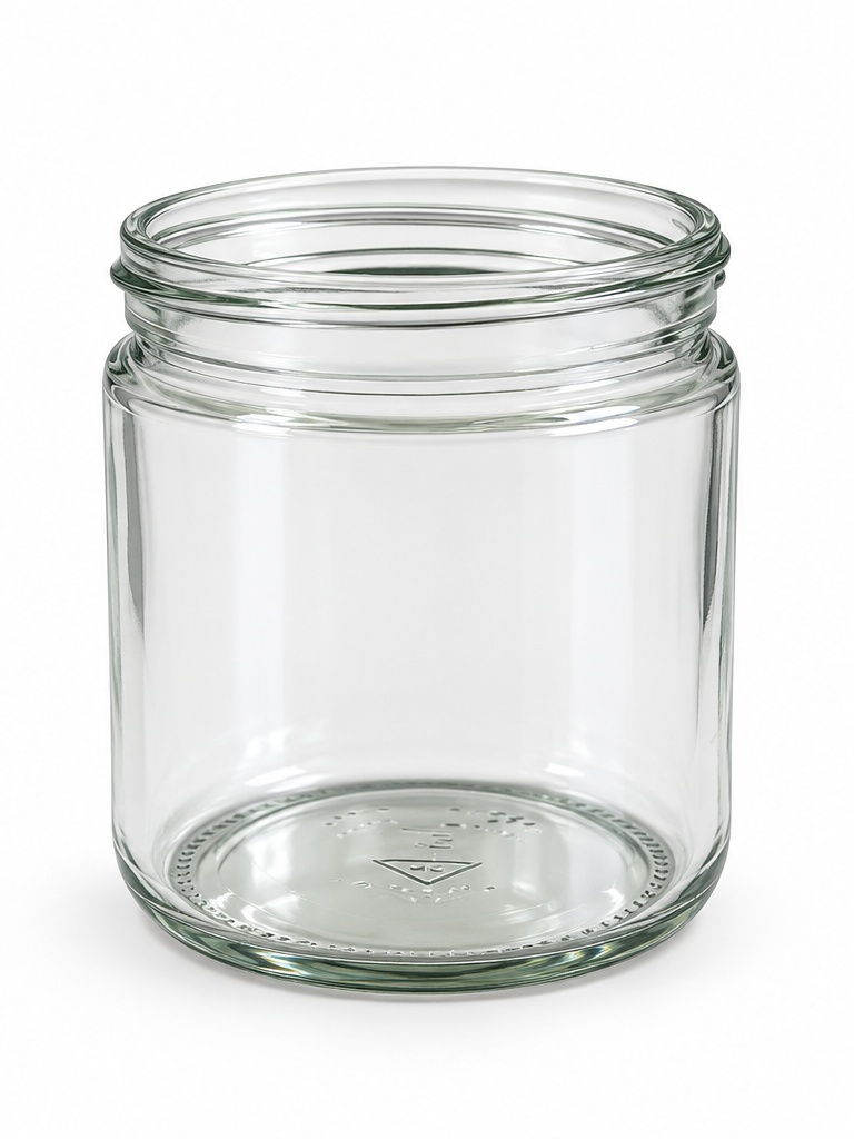 Rundglas 500 g / 400 ml 1 PAL(2156 Stk von Noelle von Campe)  mit Plastik-Schraubdeckel, lose, FREI HAUS