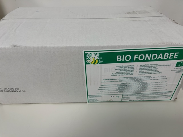 Fondabee Bio 15 Kg Karton, unsere Öko Kontrollnr.DE-ÖKO-034 MHD 2023 nur einige Paletten verfügbar